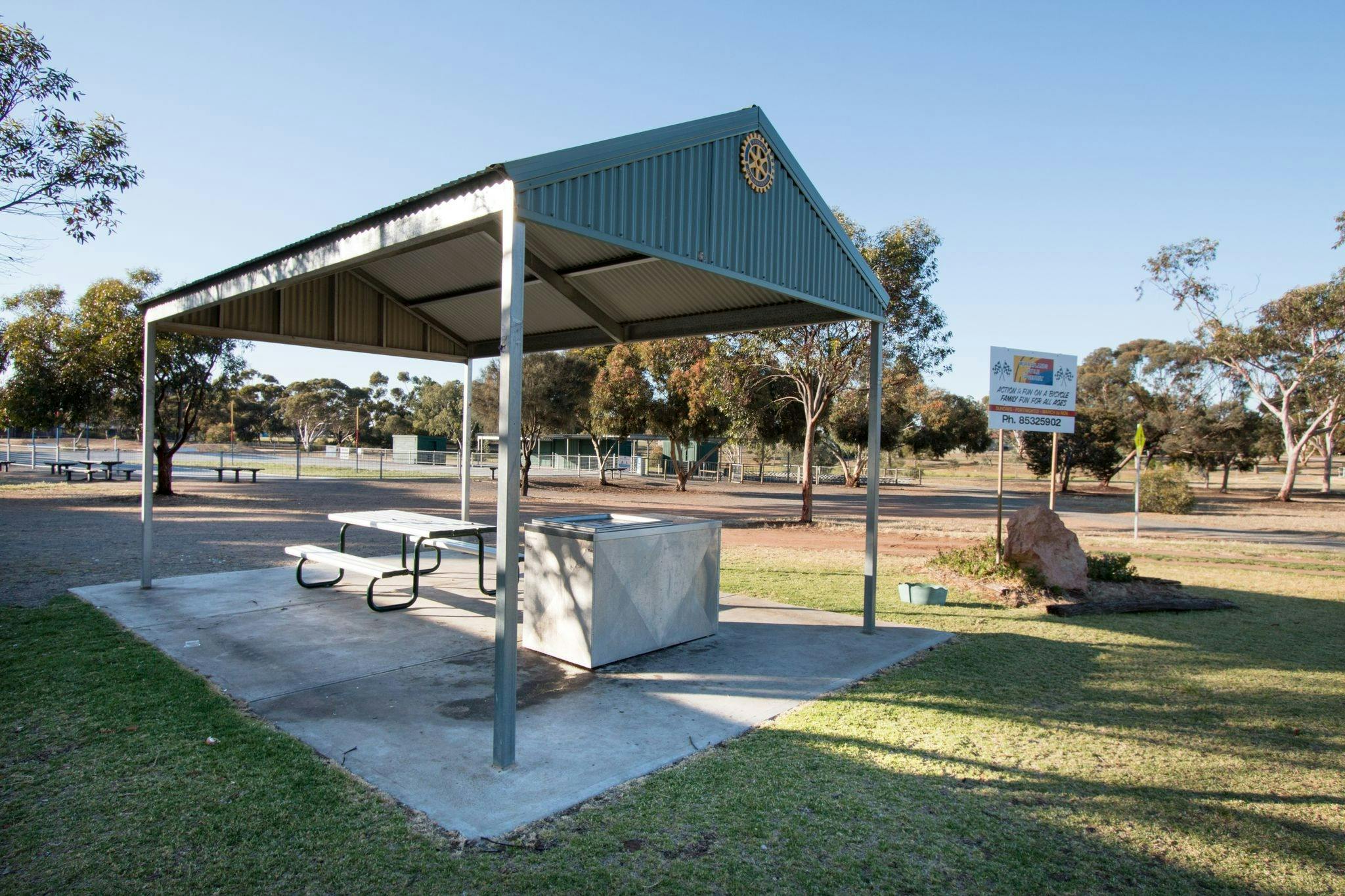 Homburg Park BBQ area