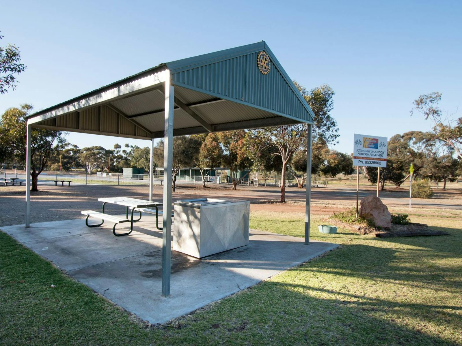 Homburg Park BBQ area