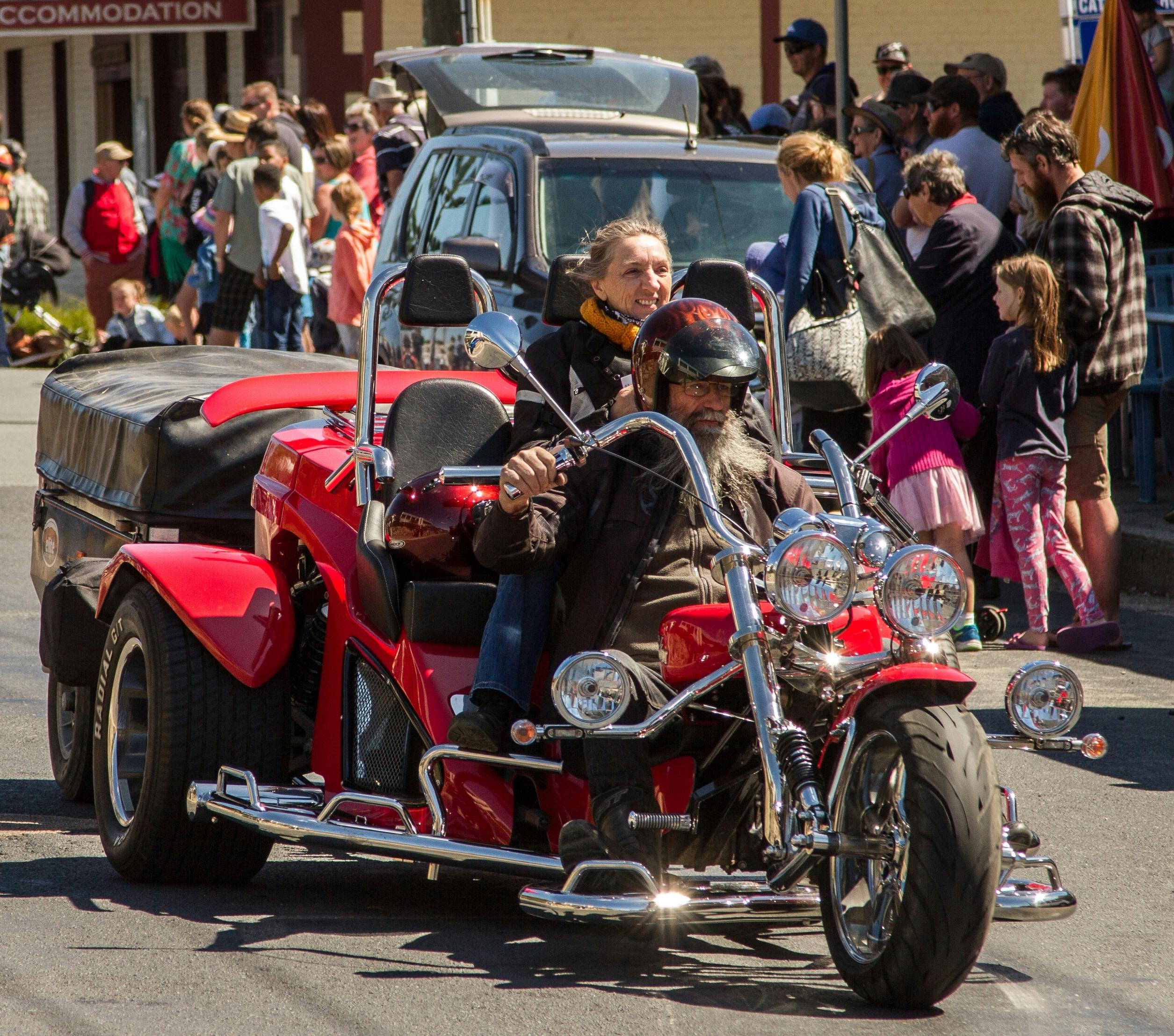 Murry - South Coast Trike Tours in parade 2017
