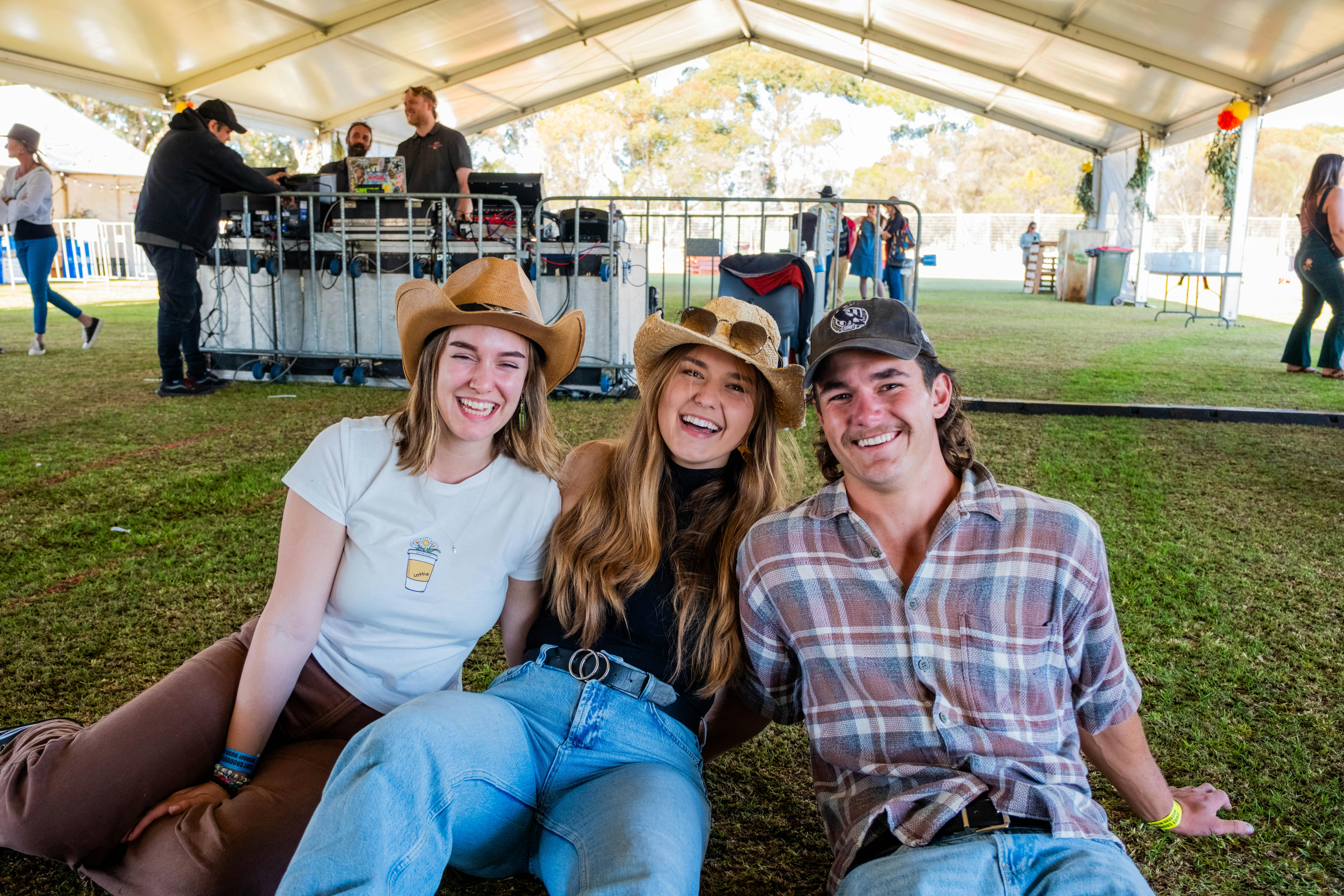 Festival attendees