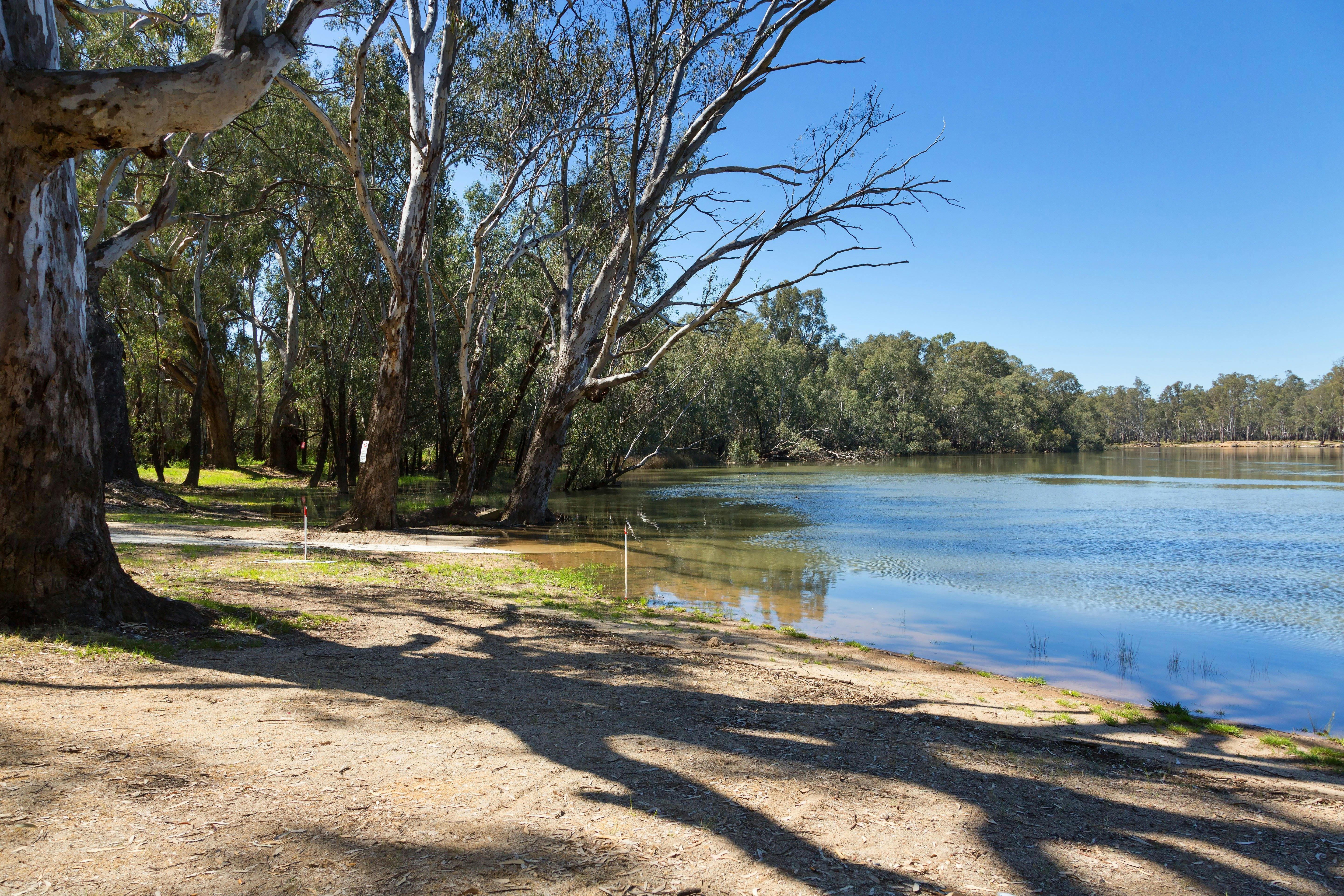Enjoy easy access to the river from our privately owned boat ramp.