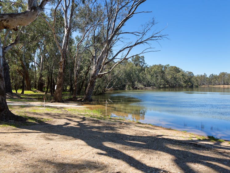Enjoy easy access to the river from our privately owned boat ramp.