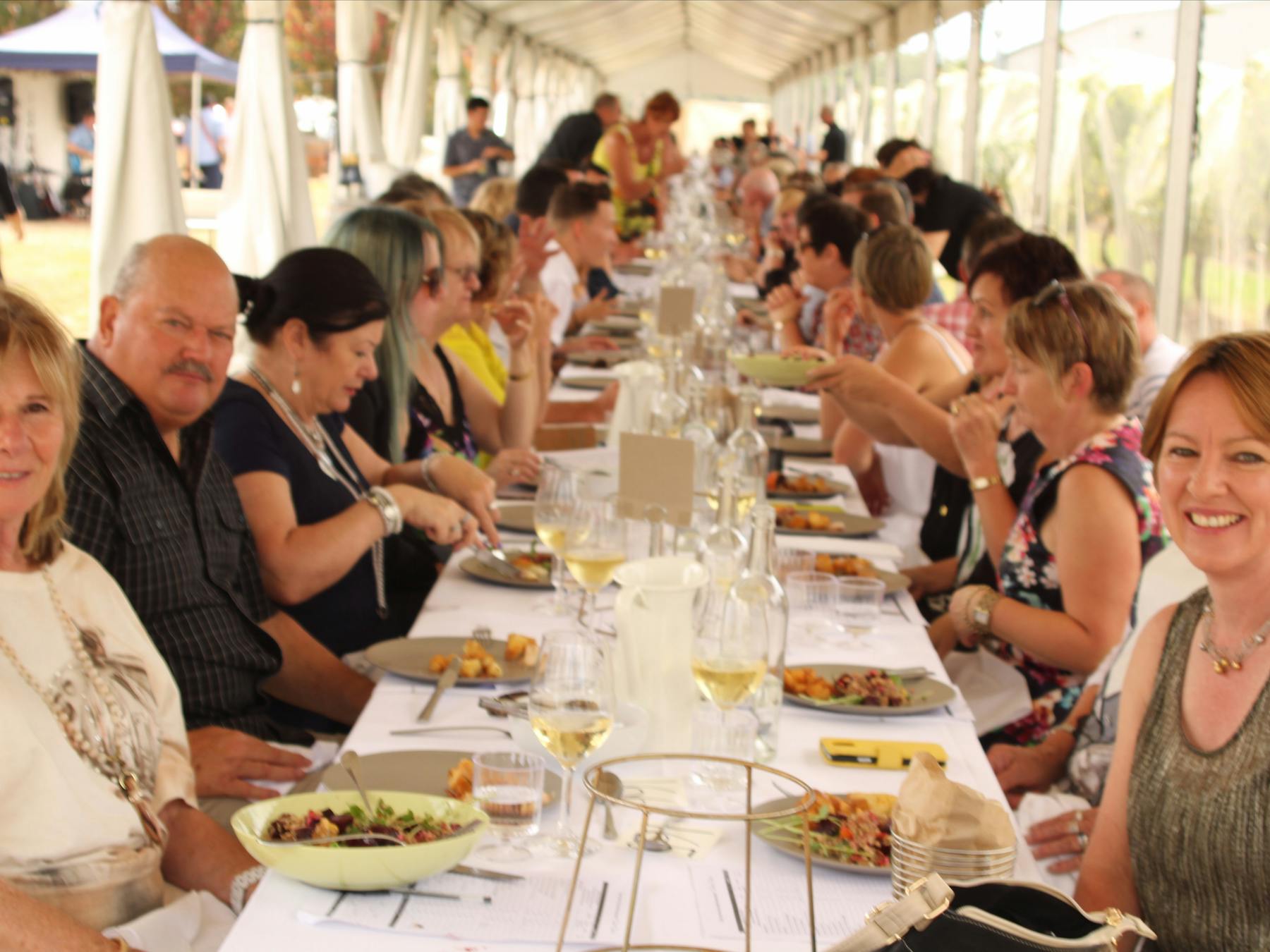 Long Lunch in the Vines at Narkoojee
