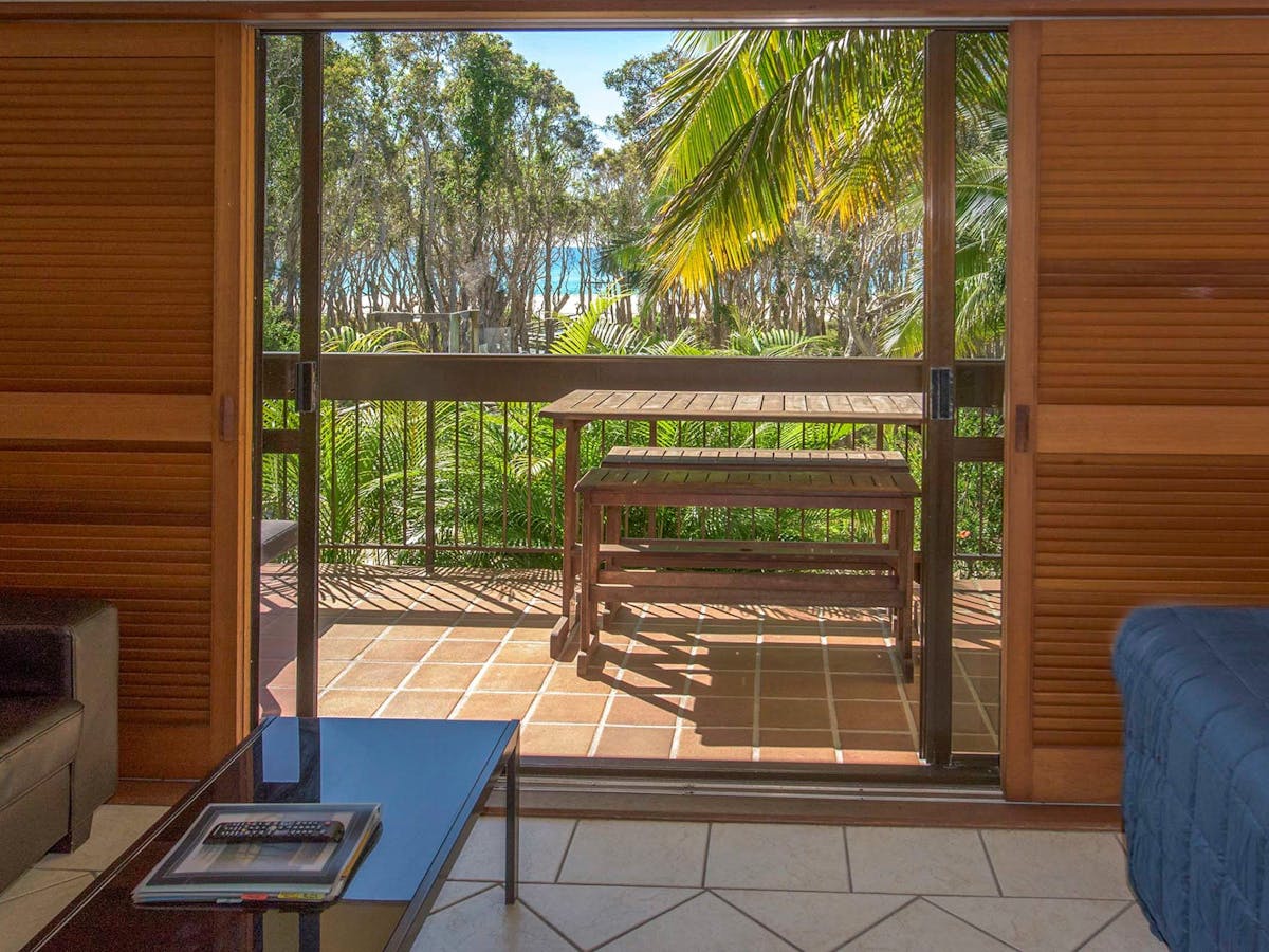 balcony views of Home Beach