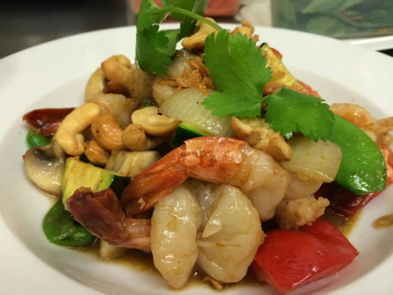 Rice delicious authentic thai meal