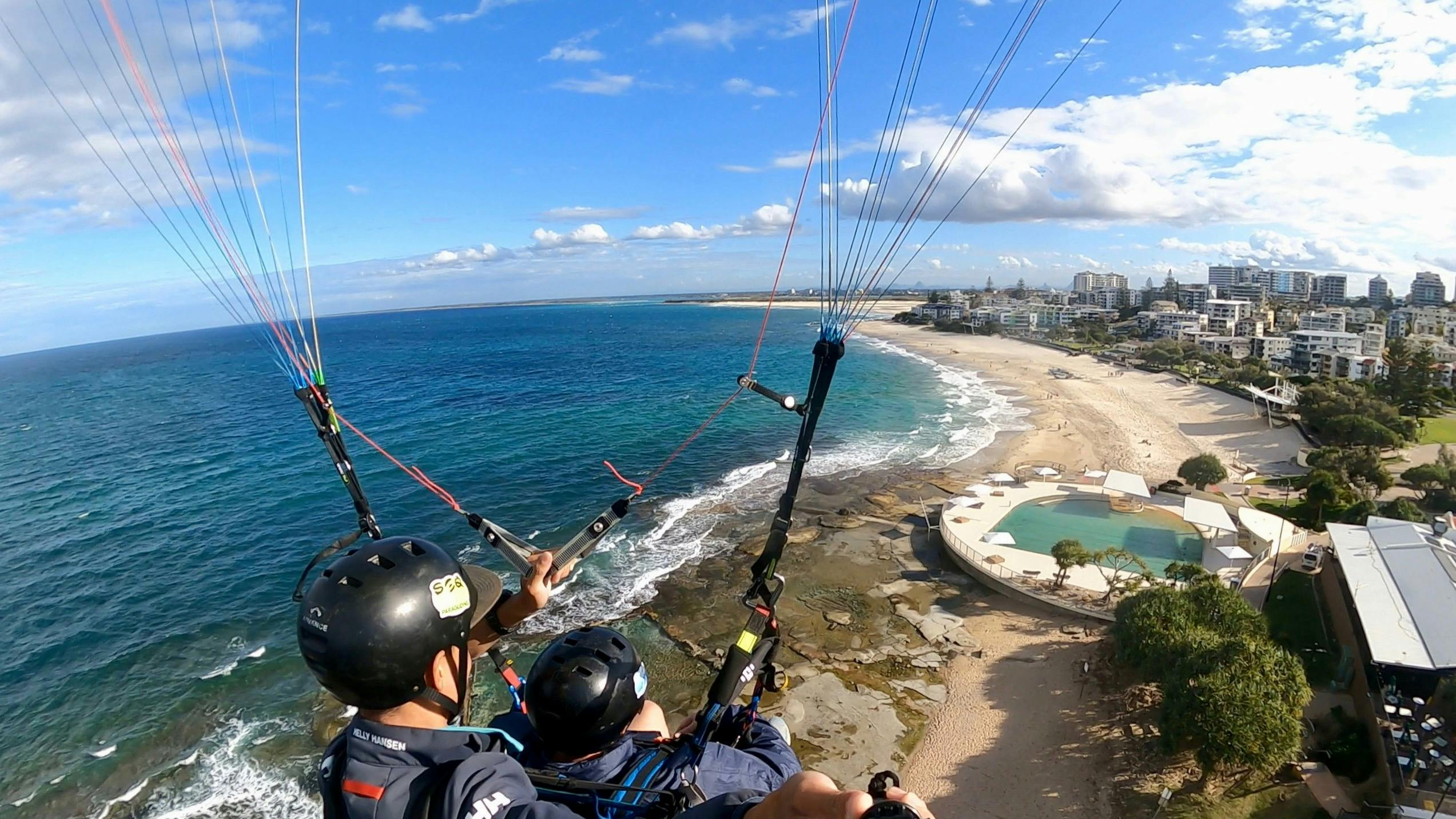 Tandem Paragliding at King's Beach