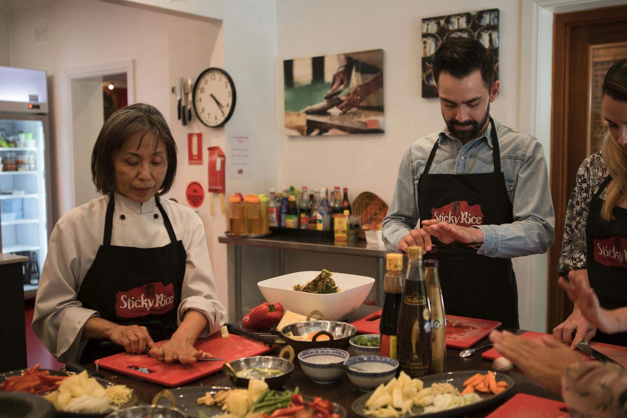 Sticky Rice Cooking School