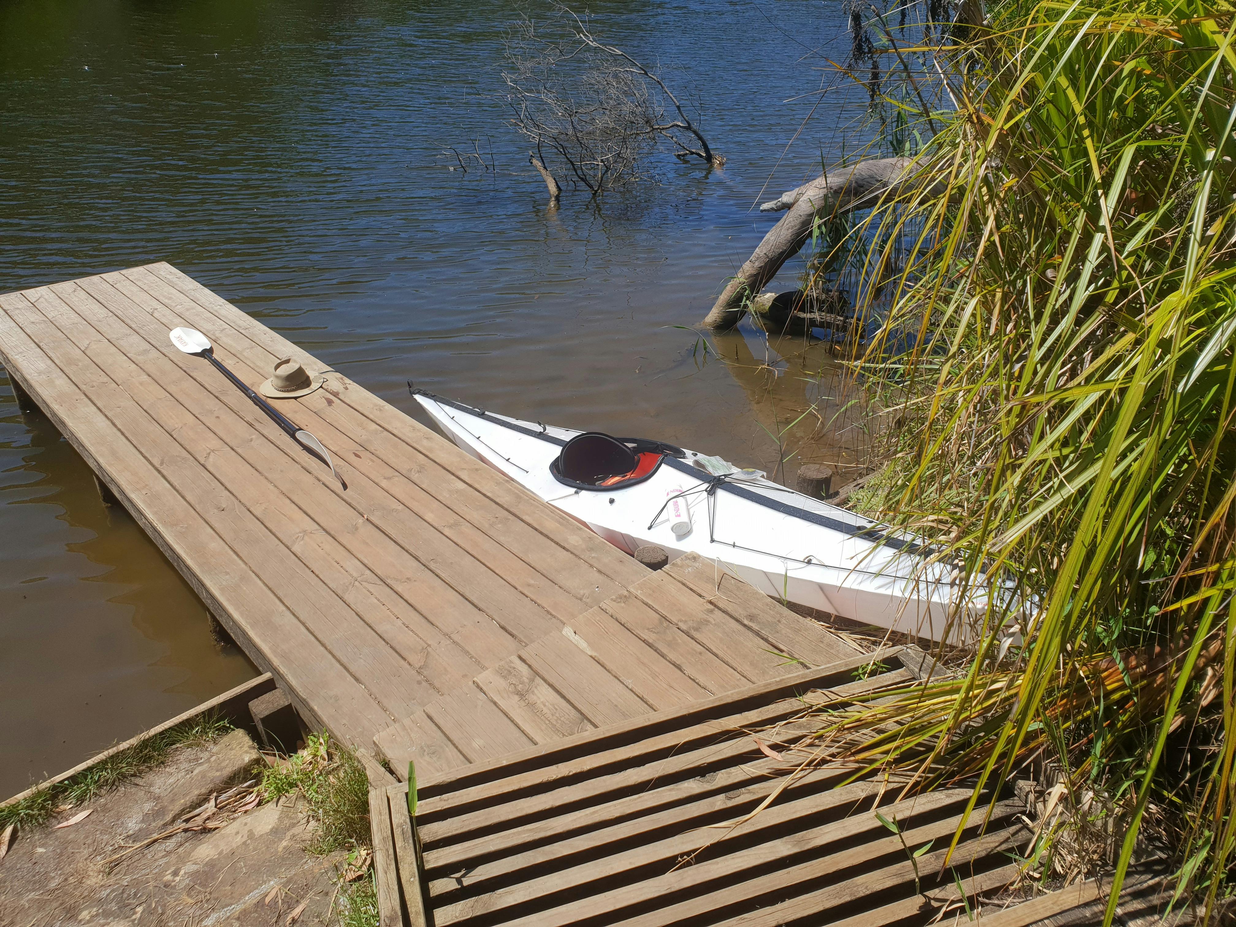 Kayak platform Glenelg River