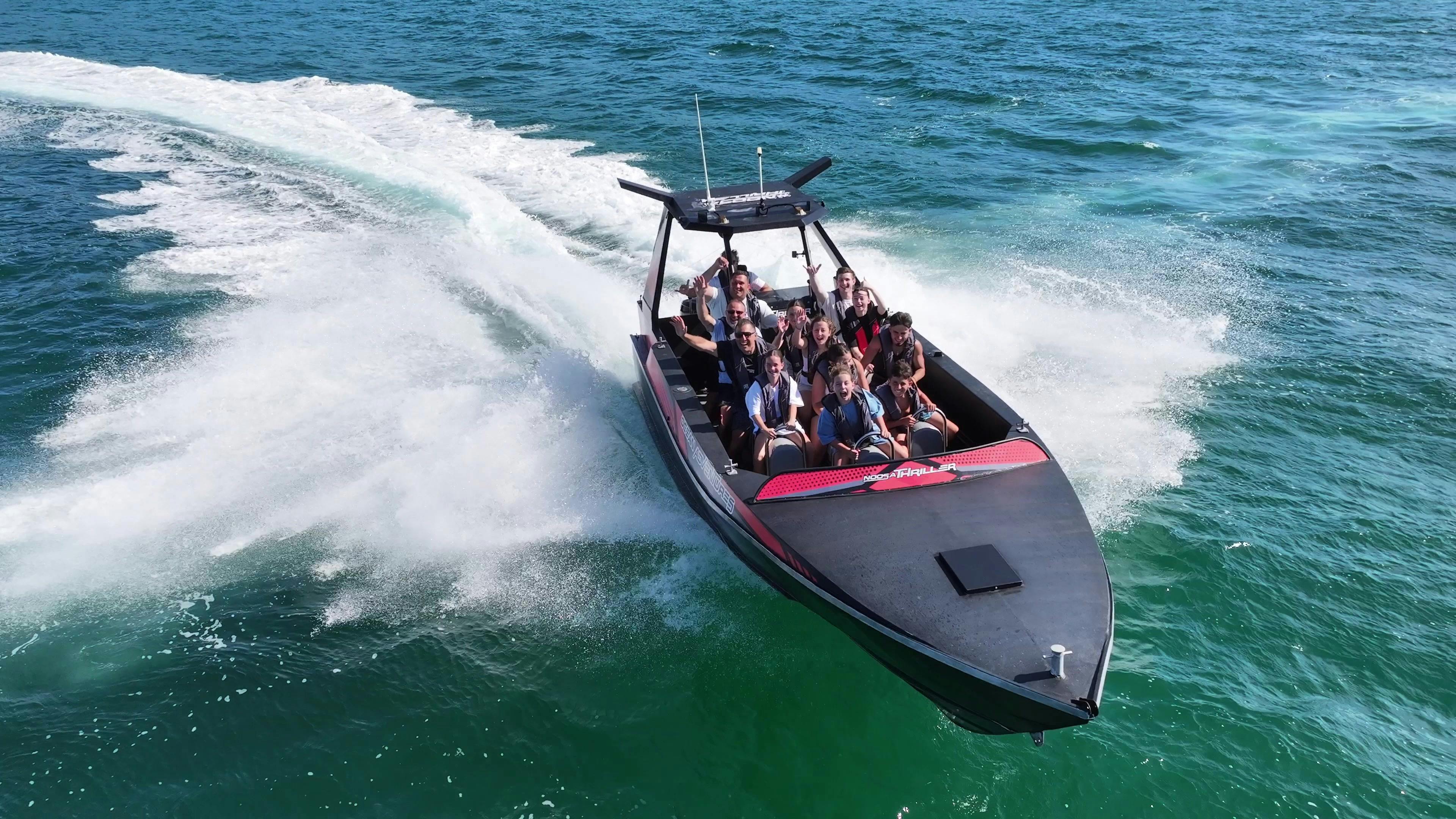 Welcome on board 'Noosa Thriller'