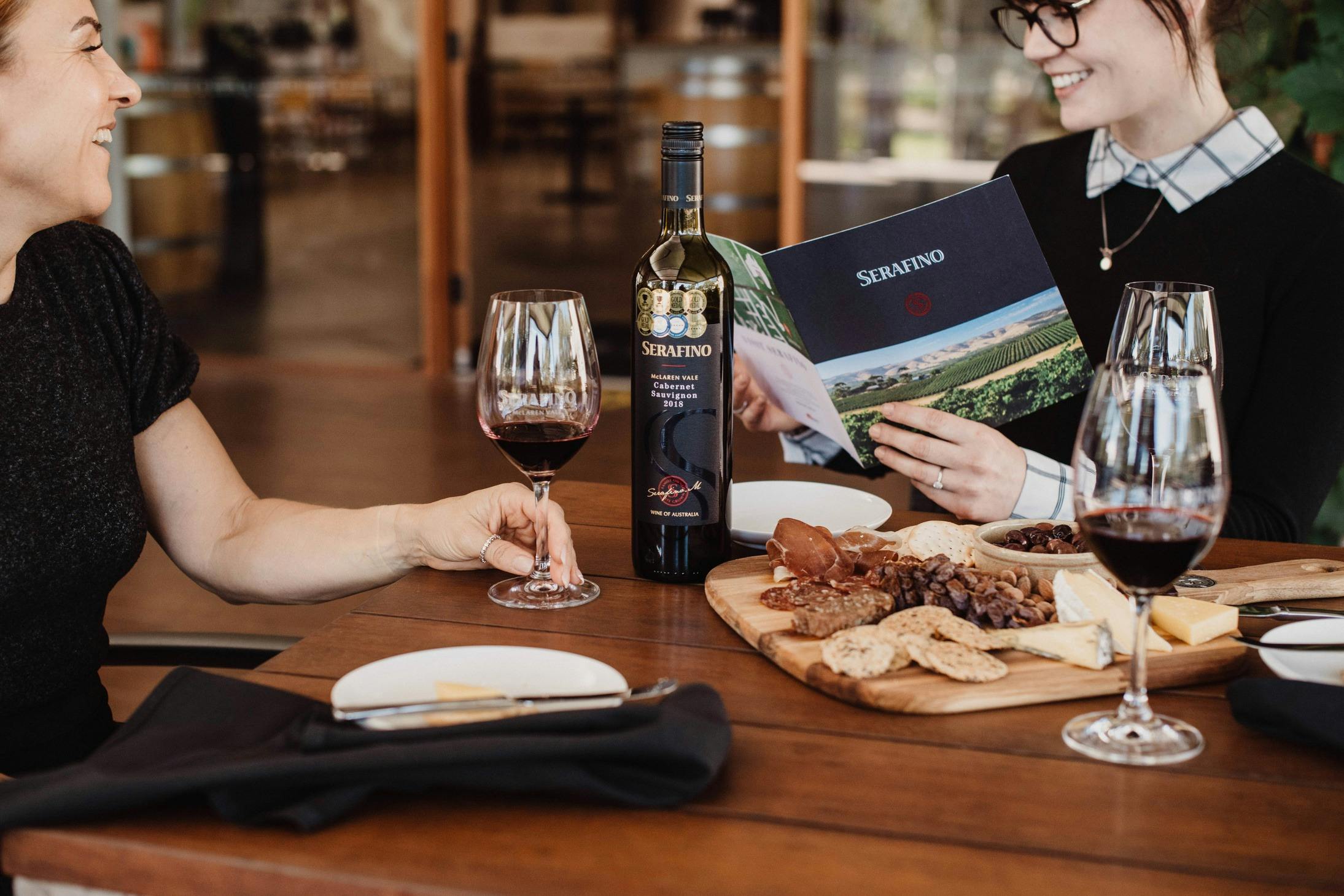 Serafino Cellar Door Premium Tasting