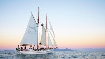 Providence V is a Gloucester schooner, a baby tallship.