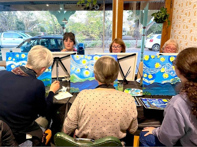 Paint and Sip Paint your Partner The Picasso Way at The Arthur Art House