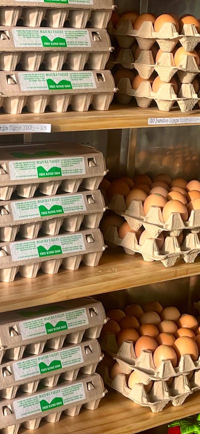 Fresh Eggs for Sale in the Majura Valley Farm Gate Shop