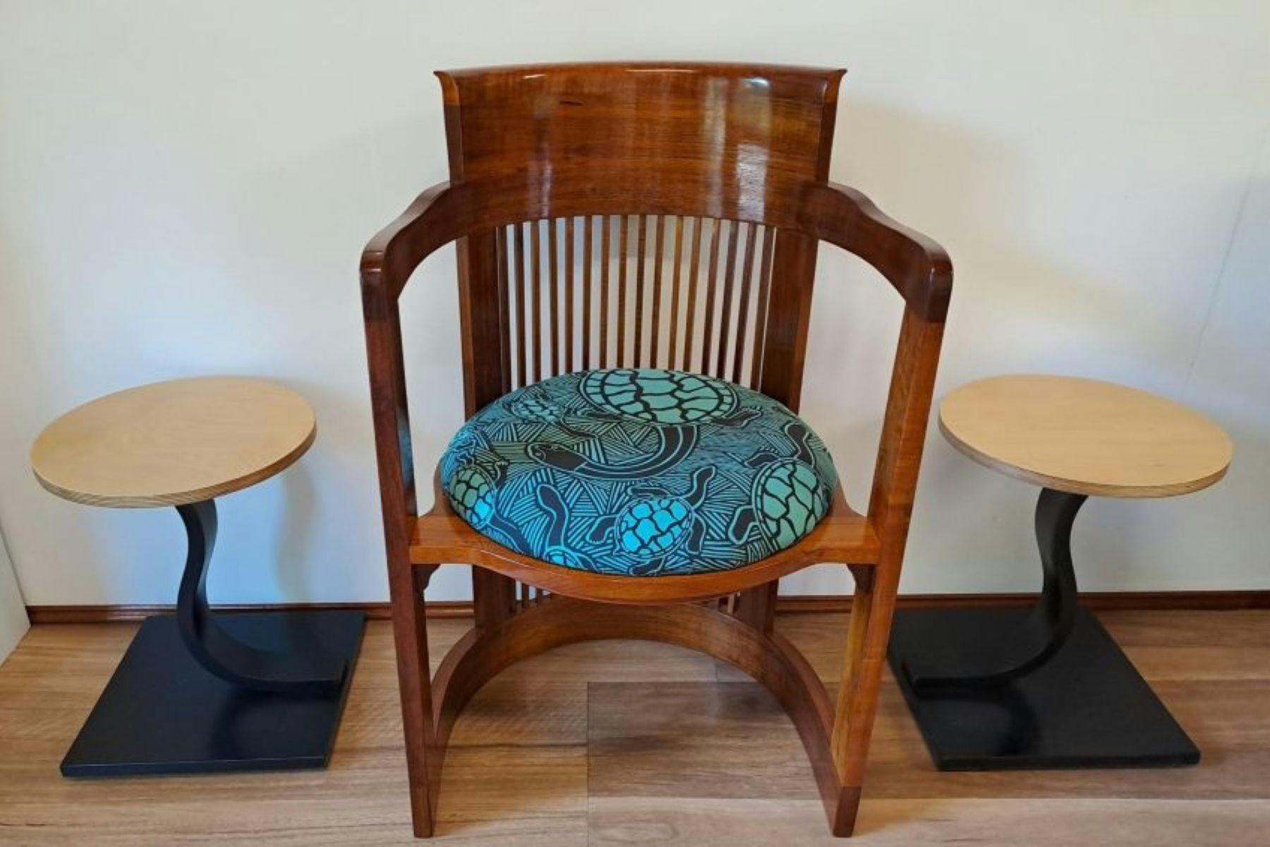 Frank Lloyd Wright barrel chair