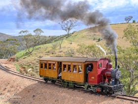 Coffee Pot - only one left in the world - Pichi Richi Railway in Quorn Southern Flinders Ranges