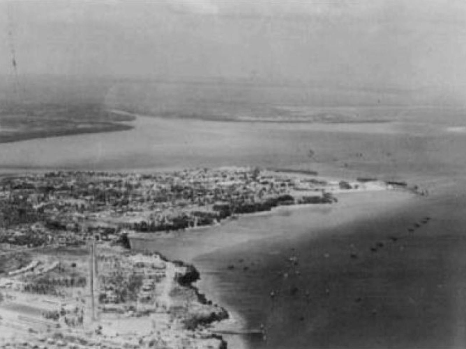Catalina Flying Boats based in Darwin lay at their moorings off Doctor's Gully in Darwin Harbour