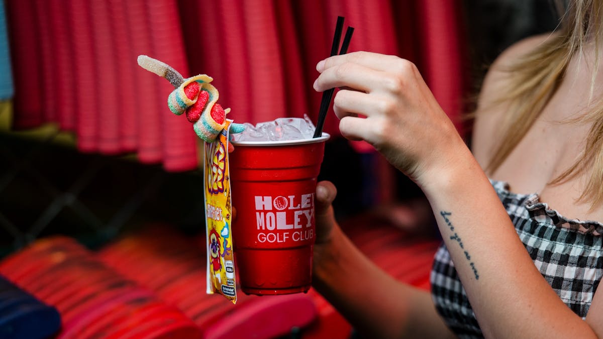 Holey Moley mini golf and cocktails are winning combo