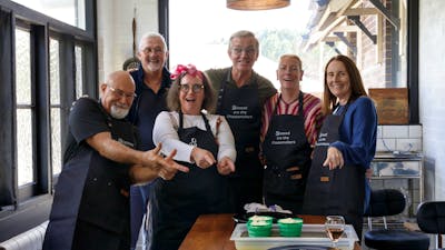 Guests who proudly show off their own cheese