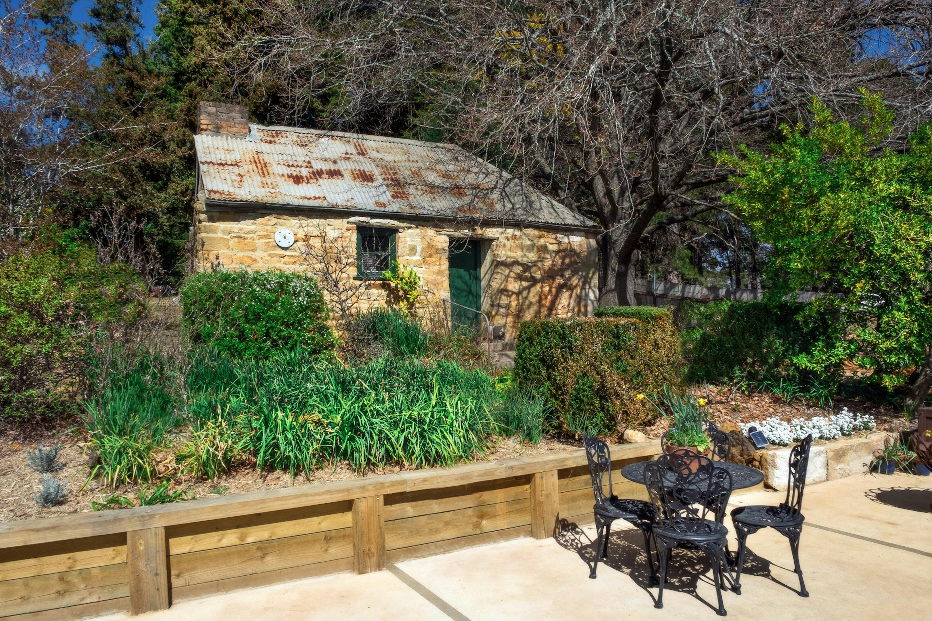 Oldbury Cottage Berrima | Rear Courtyard