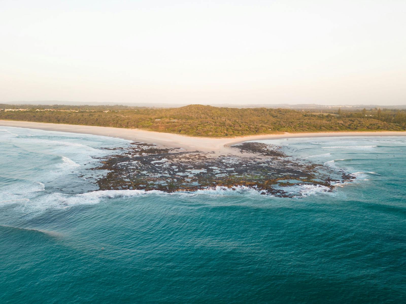 Rocky shelf in Ballina