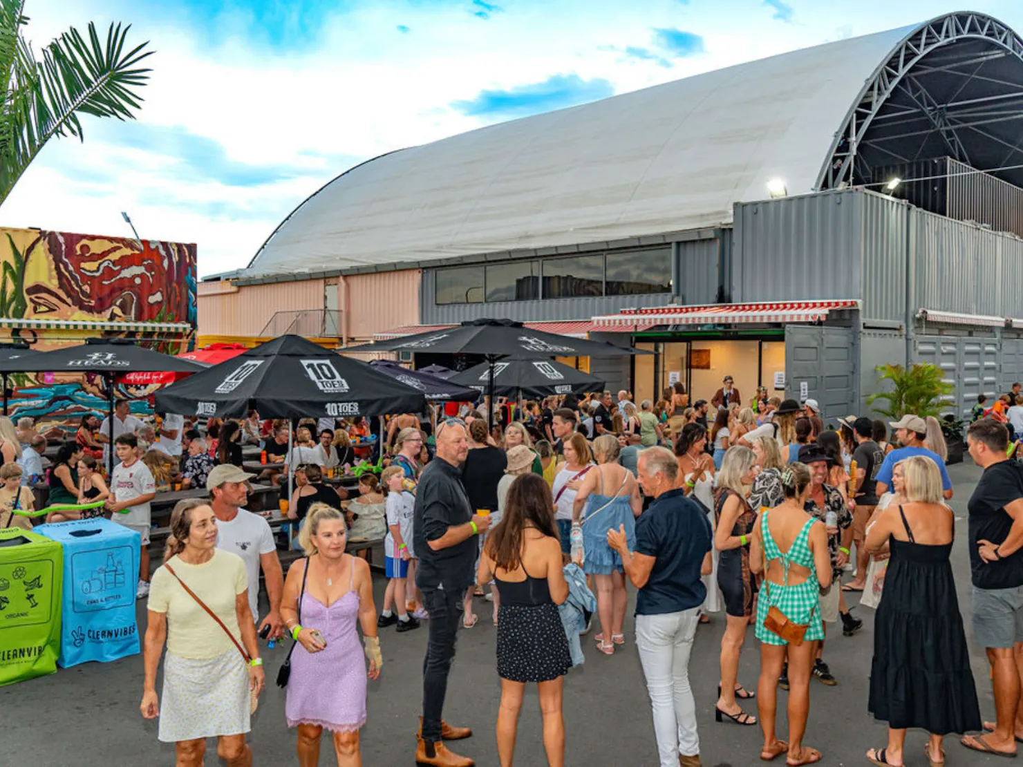 people at the station in a crowd