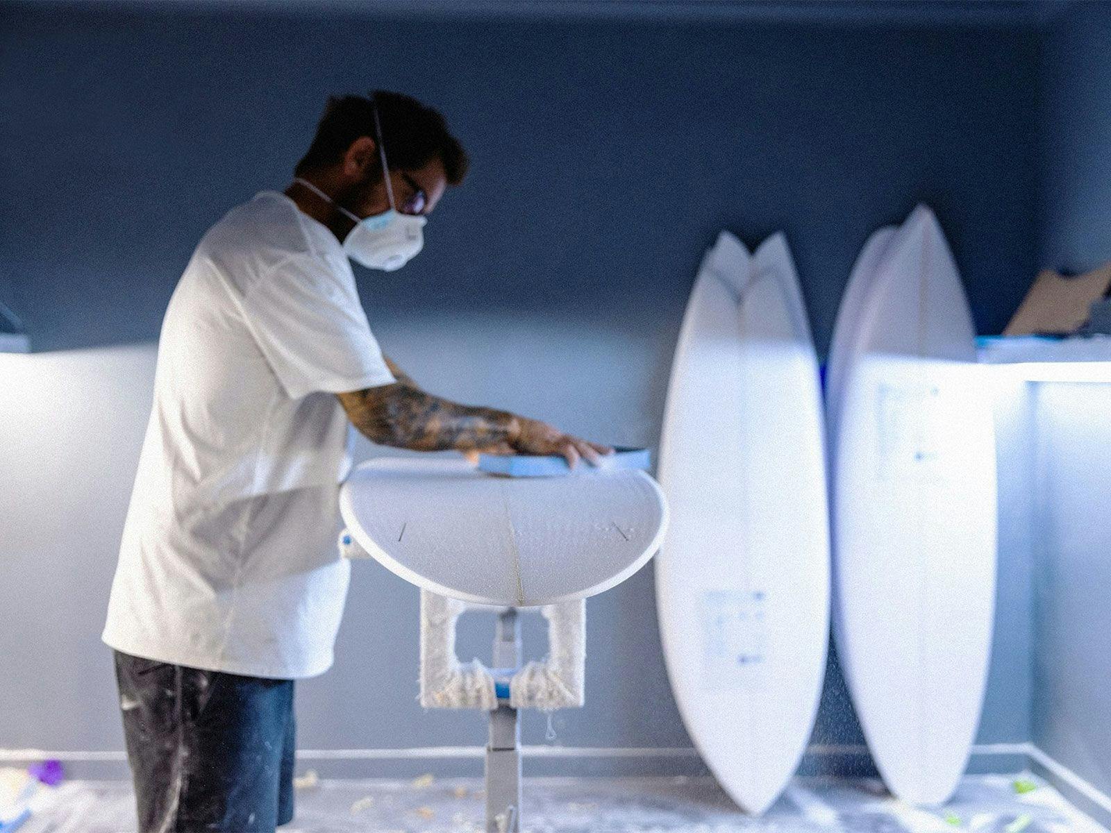 Surfboard shaping experience