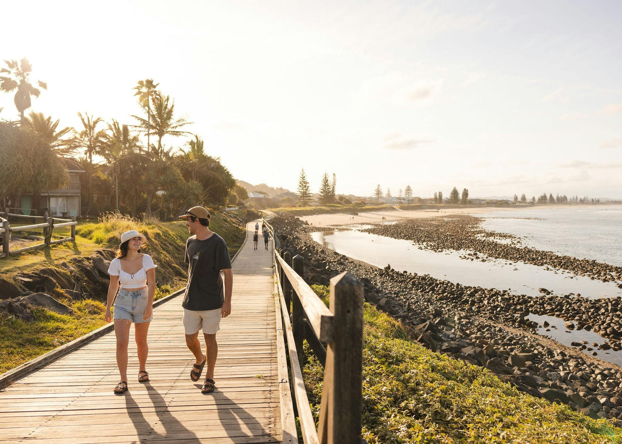 Couple on Lennox Head to Pat Morton Walk