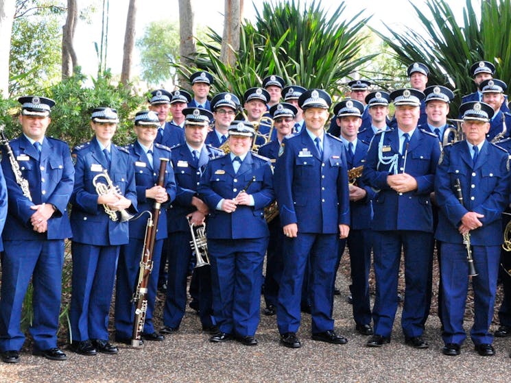 Photo of the NSW police band