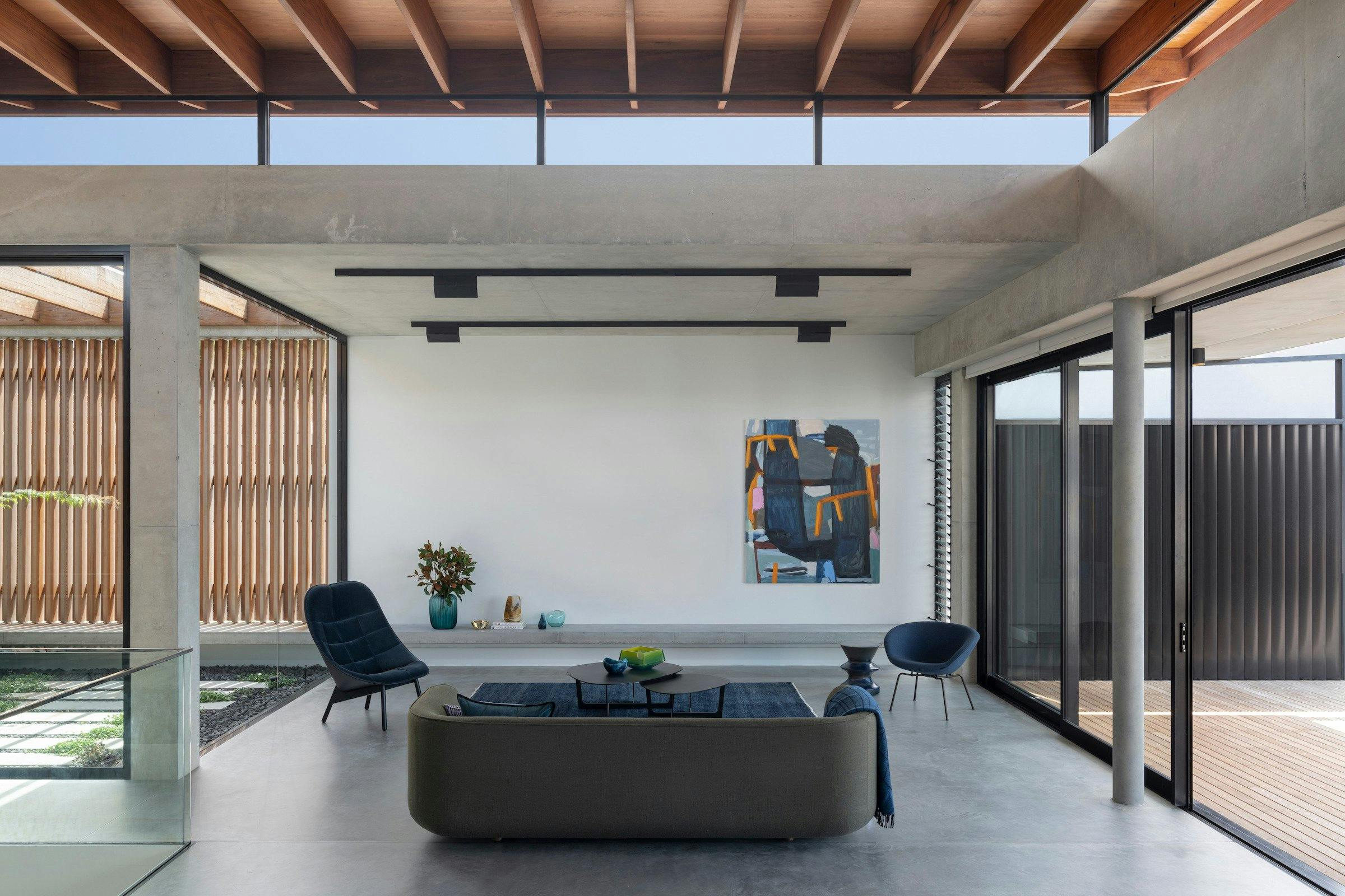 Die komfortable Einrichtung im gesamten