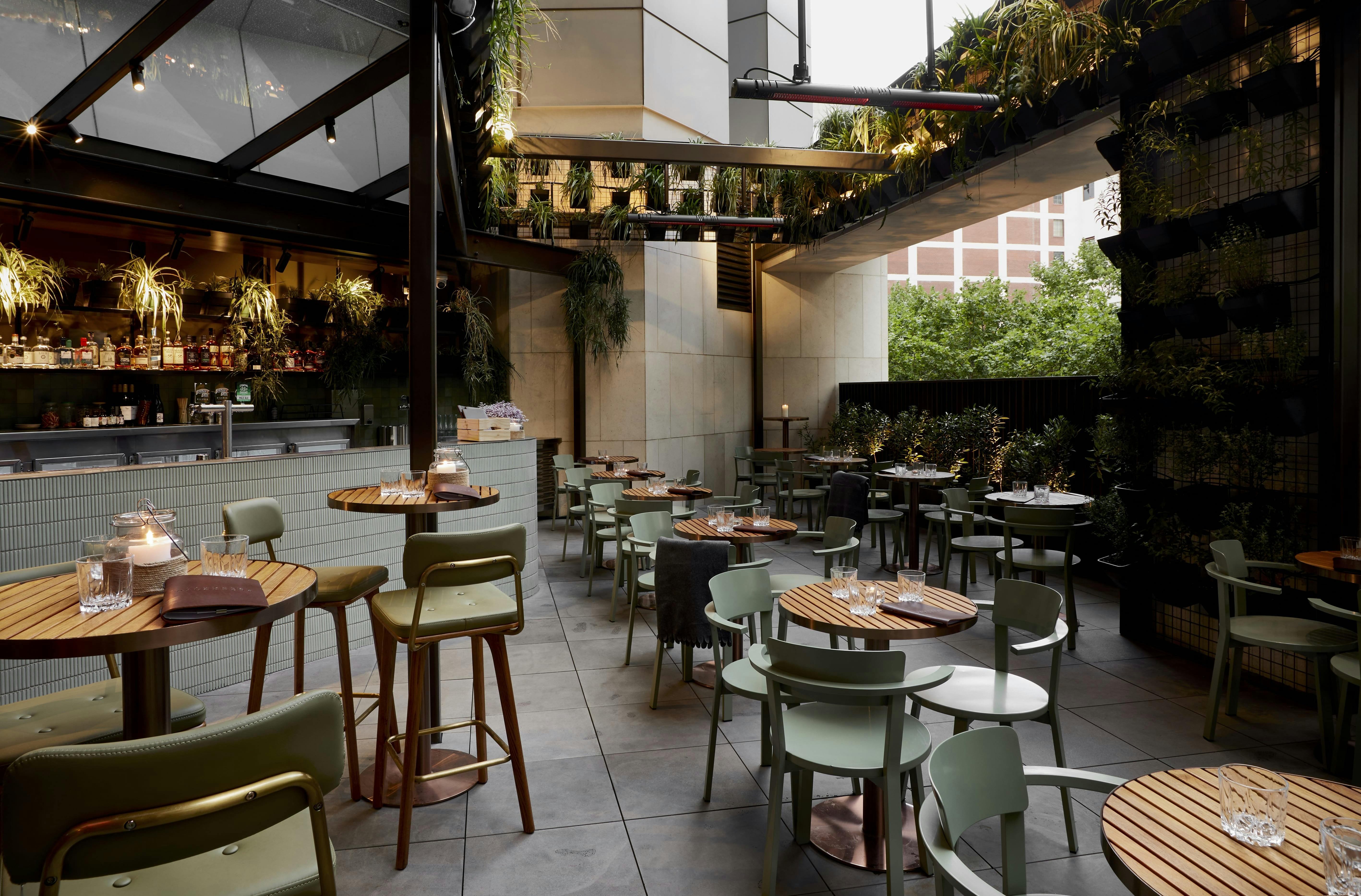 Rooftop Bar at Farmer's Daughters