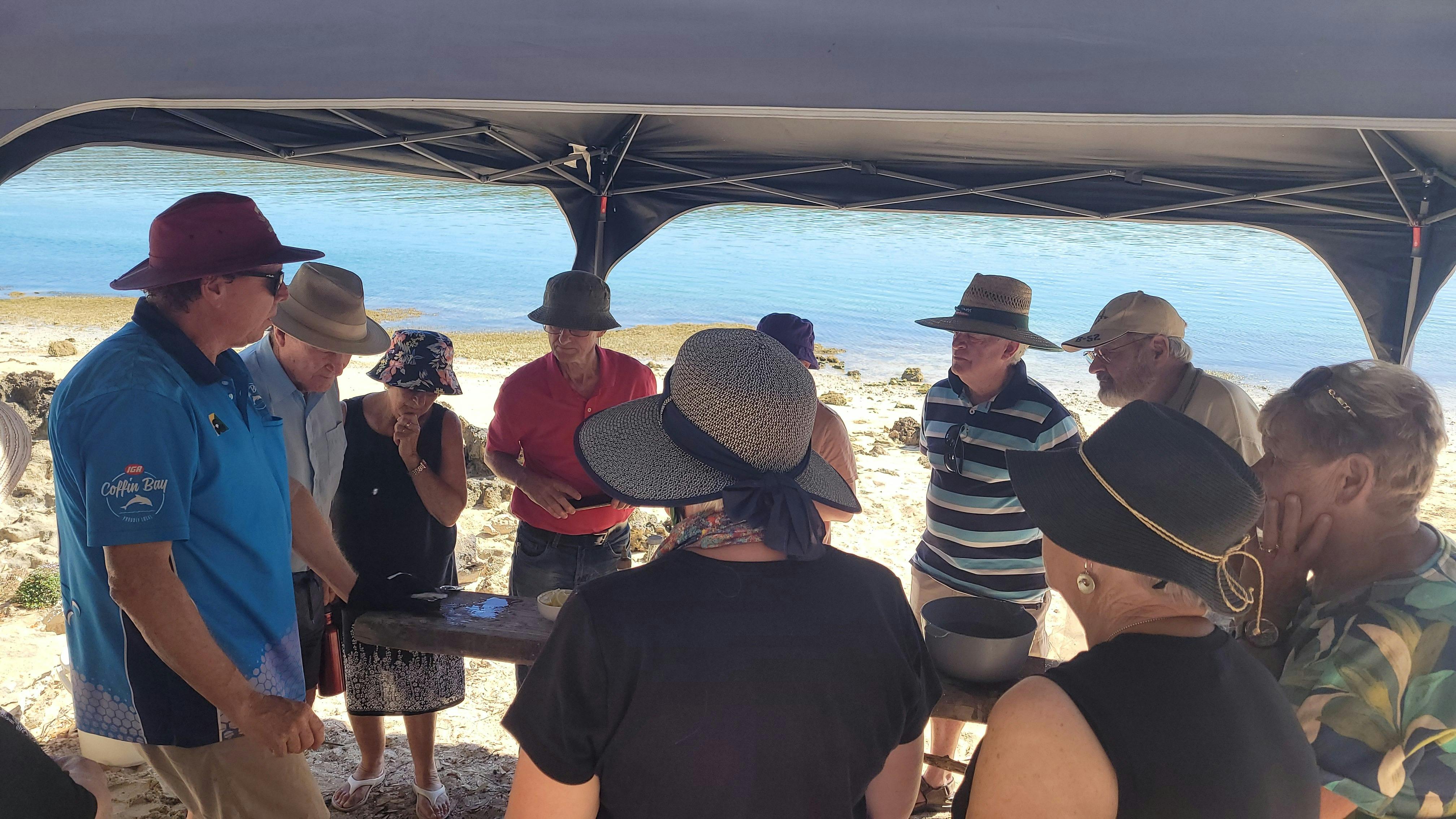 Oyster shucking lessons