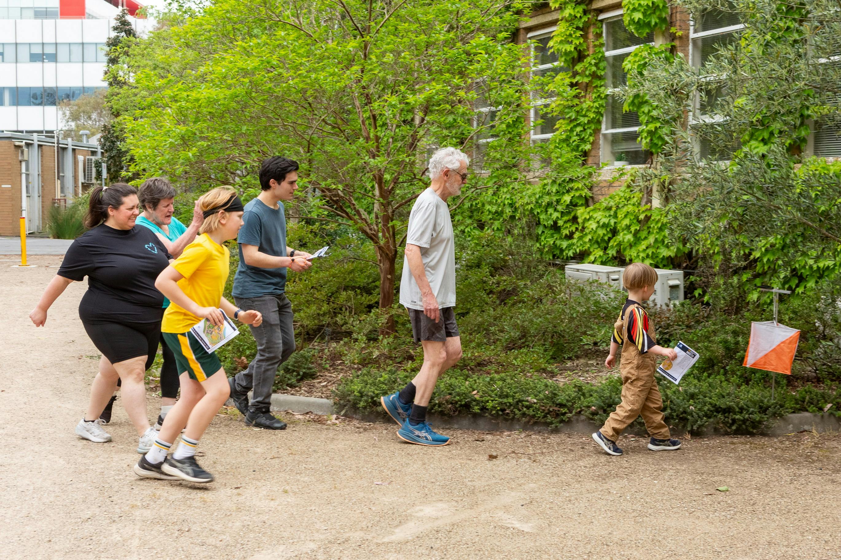 Finding an orienteering control