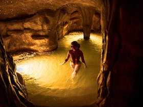Deep Blue Hot Springs Caves Warrnambool