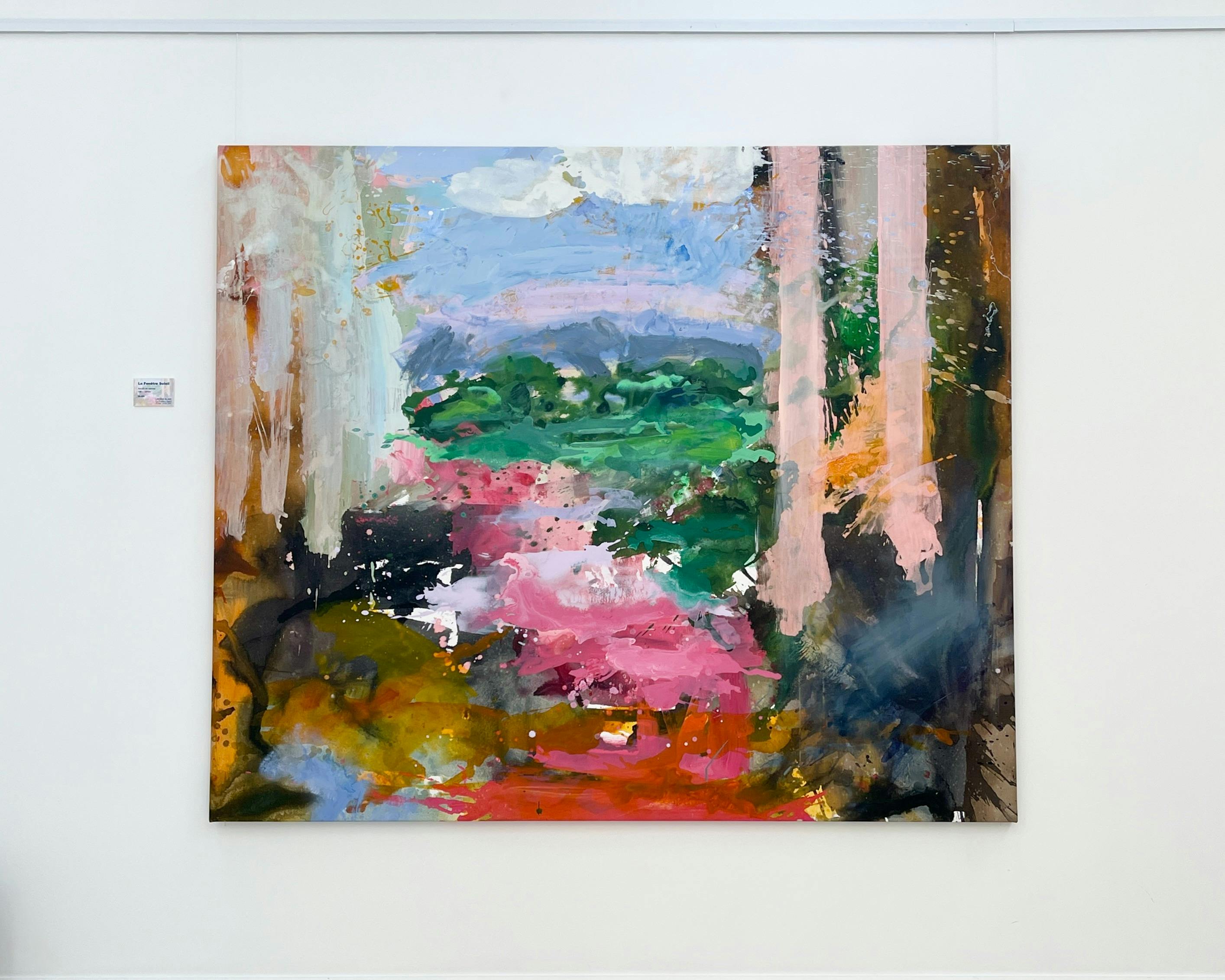 Massive landscape artwork by colourist Larissa Blake