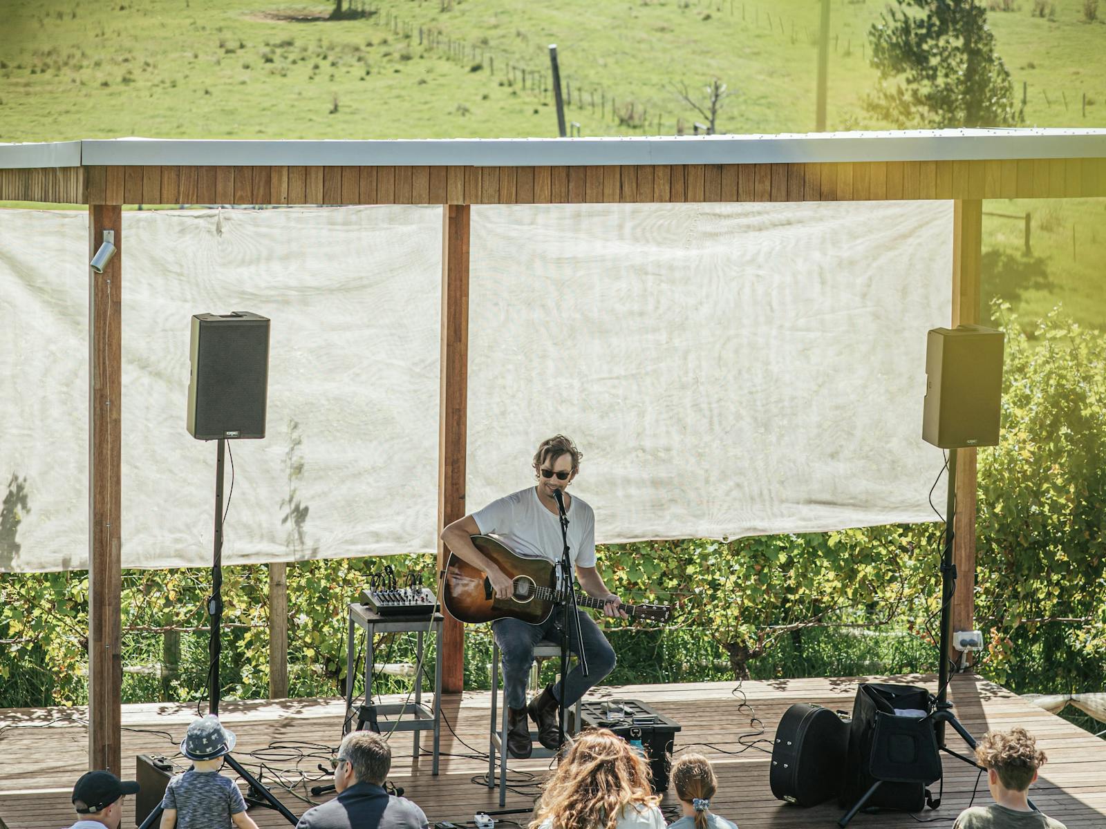 Sunday sessions with live music
