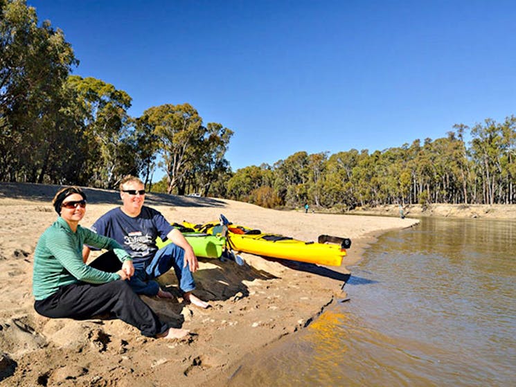 Middle Beach, Murrumbidgee Valley National Park. Photo: Gavin Hansford