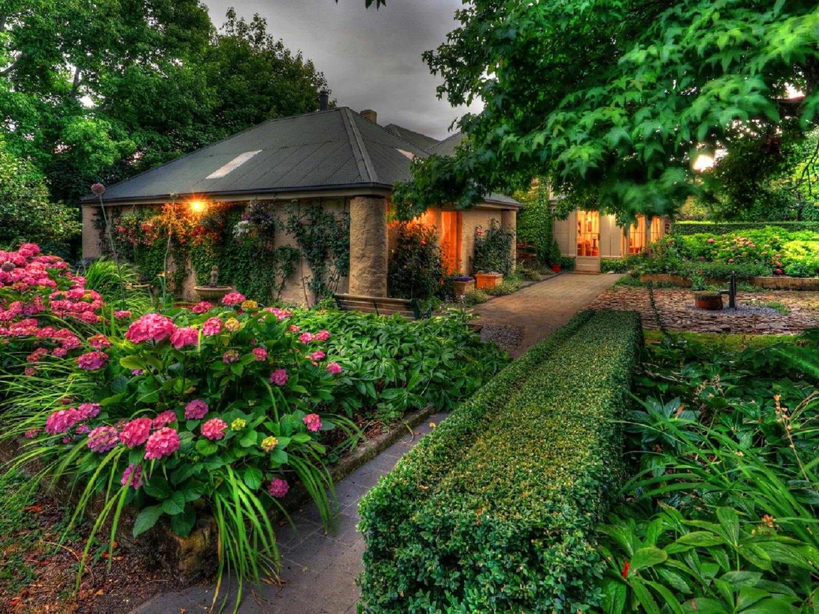 Heritage Accommodation within a garden