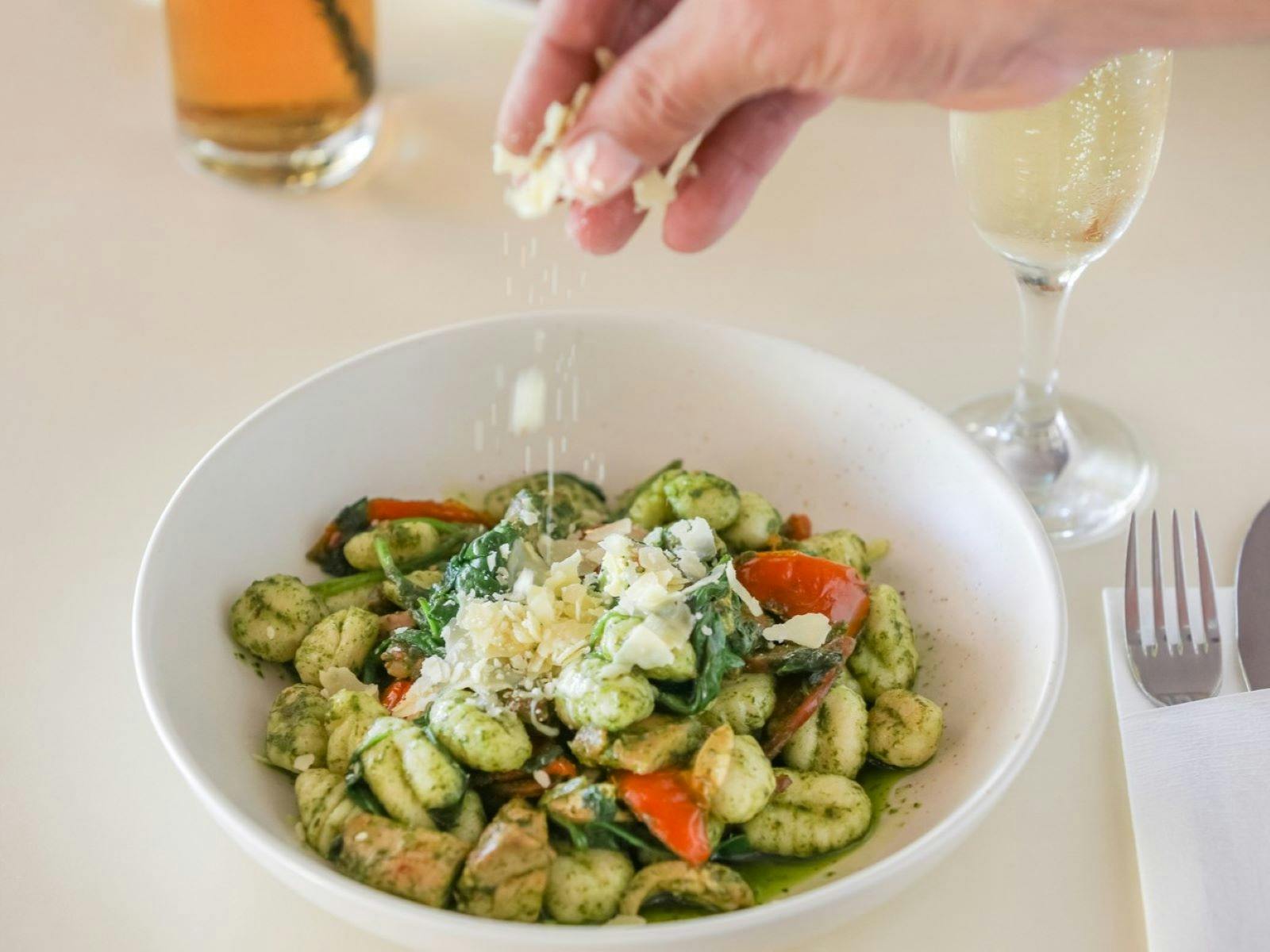 Chicken Alla Genovese with Gnocci