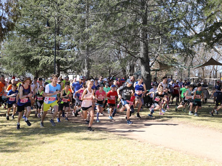 Mudgee Running Festival 10km start