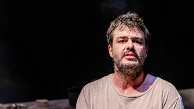 Breaking The Castle lead actor looks at camera