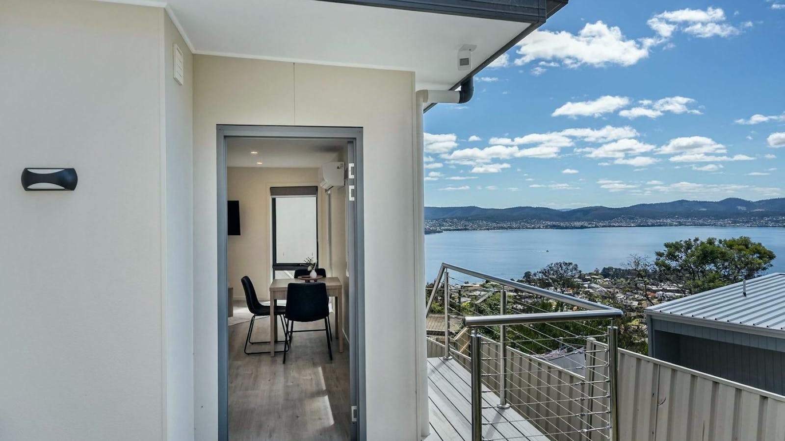 A view out to the mighty Derwent River