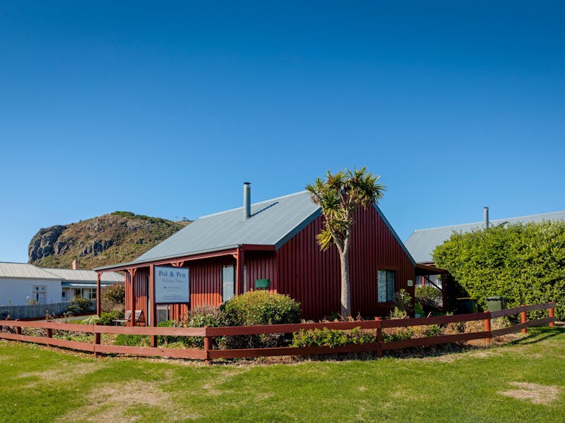 sunny spot on the verandah, views to The Nut and beach.  Quiet spot, gardens