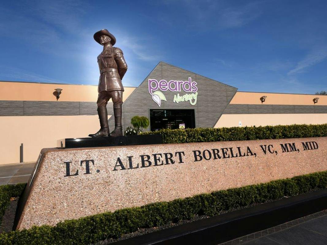 The Captain Borella memorial is a must see when visiting the Albury Wodonga region.
