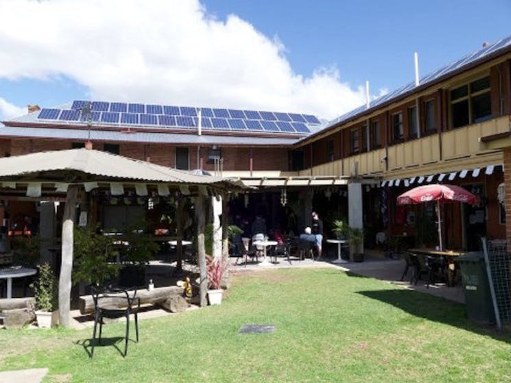 Commercial Hotel Bundarra - rear courtyard