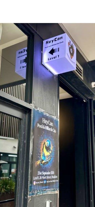 entrance of the venue