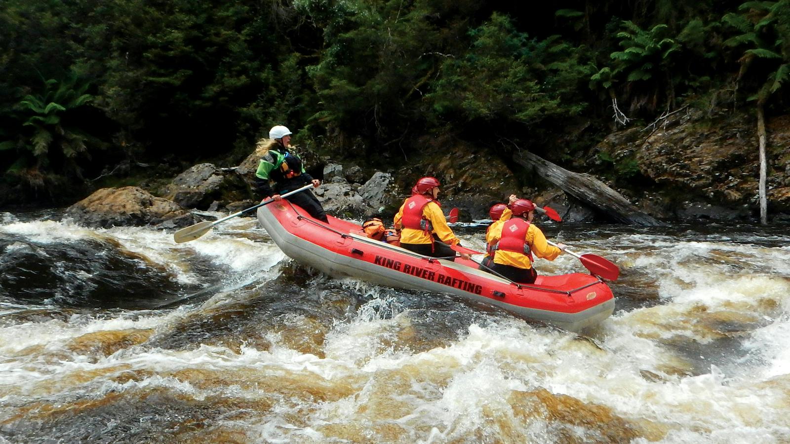 King River Rafting Queenstown Tasmania