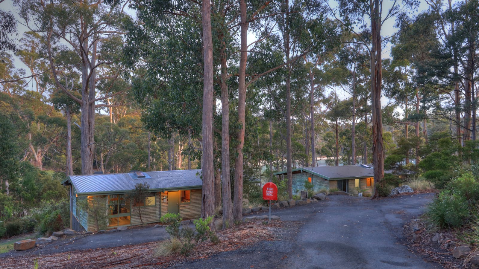 Log Cabin with water views