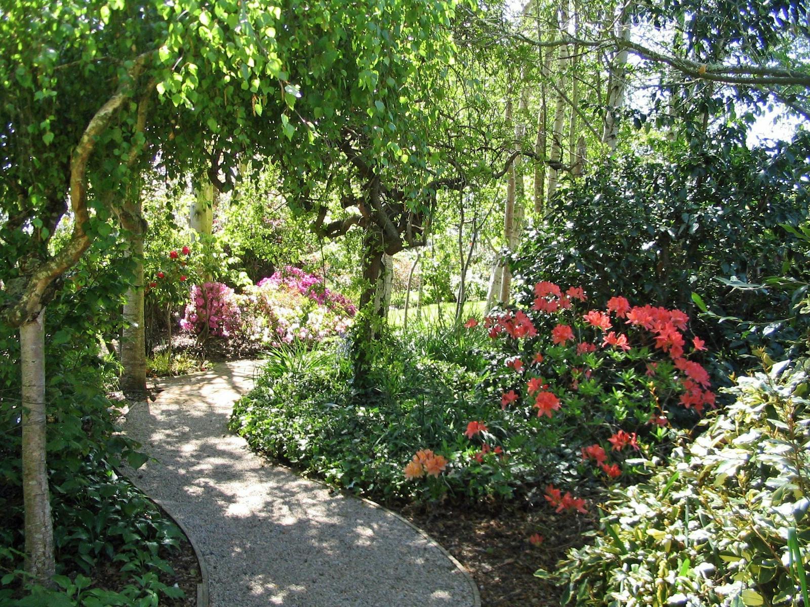 The open garden at the Tasmanian Gourmet Sauce Company