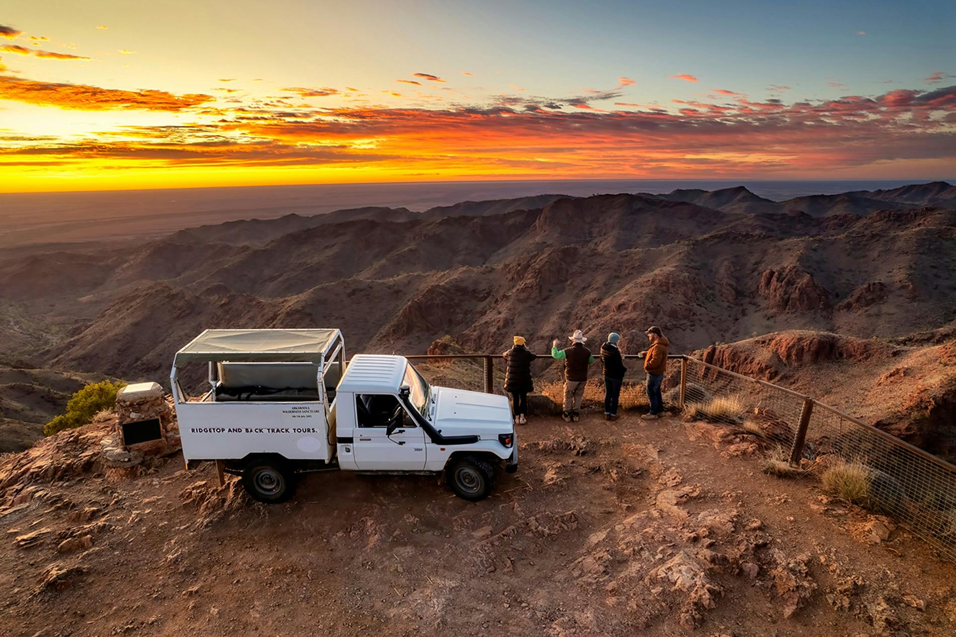 Siller's Lookout at Sunrise