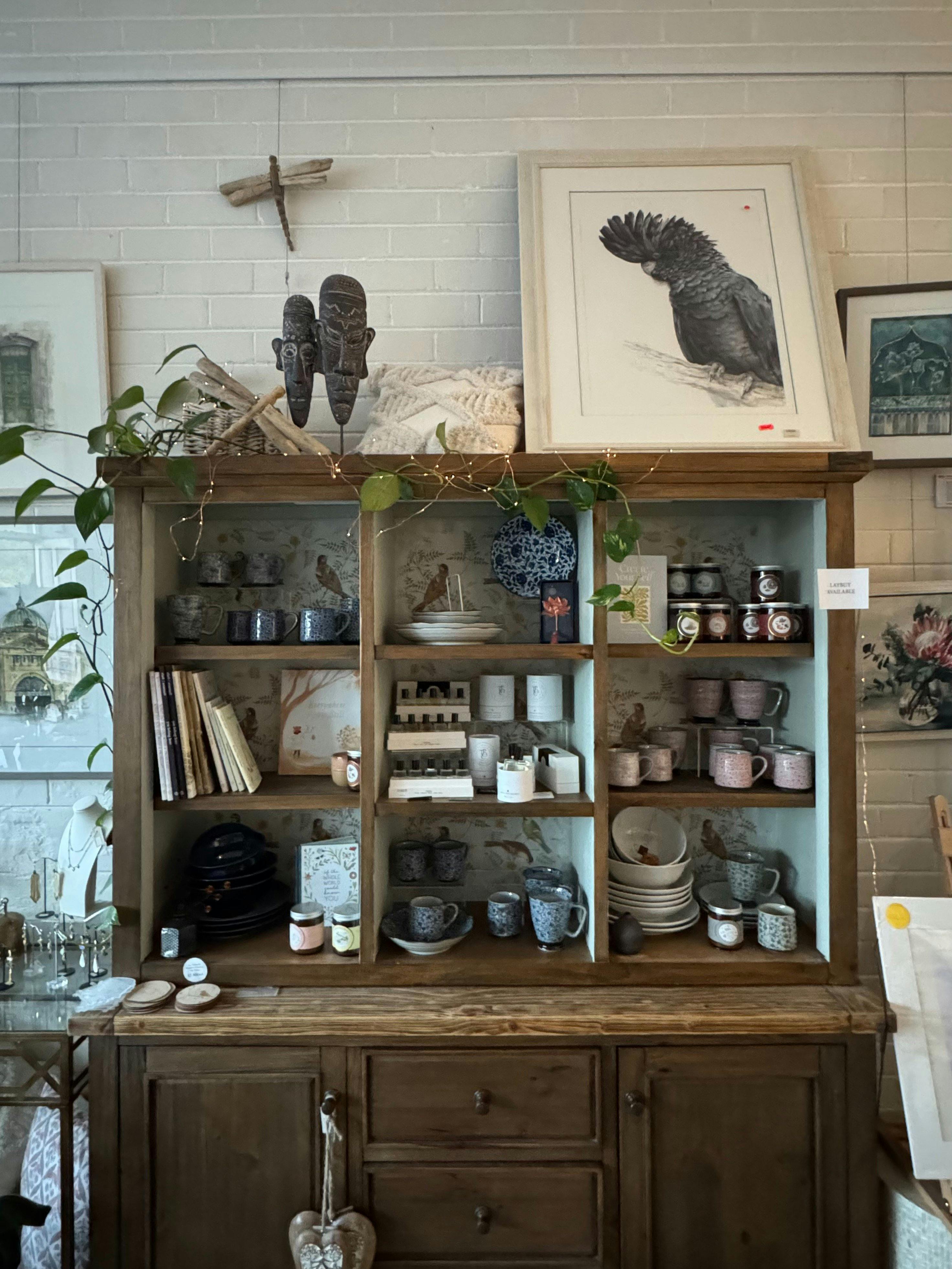 Original art, Candles and  Japanese Pottery